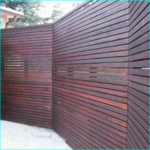 Awesome Horizontal Wood Fence Los Angeles, built by WoodFenceExpert.com